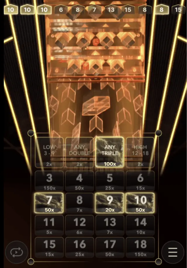 Lightning Dice Live